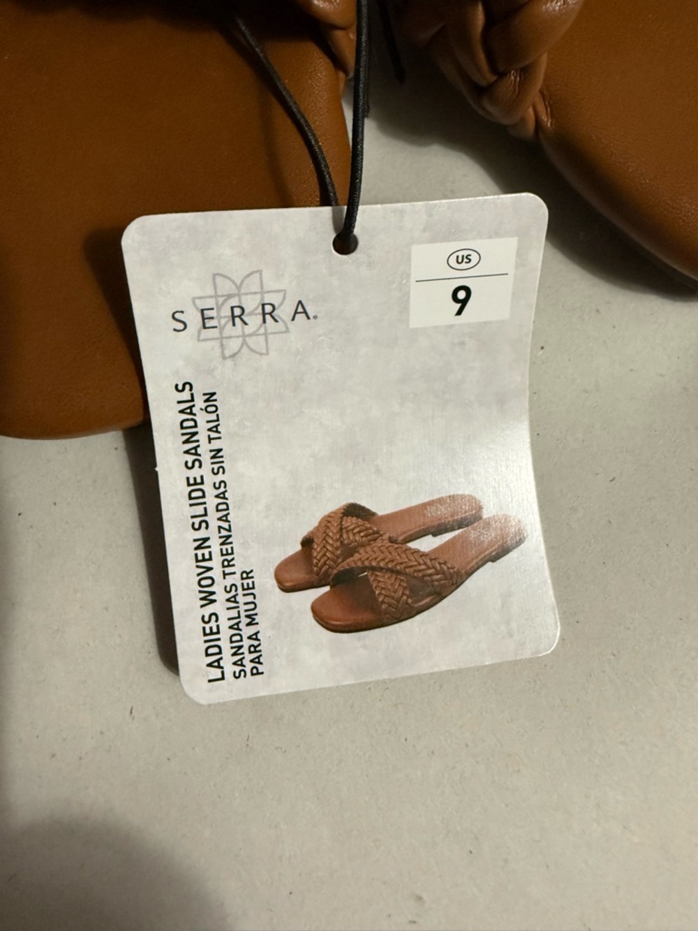 Serra Women’s Size 9 M Woven Brown Sandals Slides Summer Beach Classic Festival - Picture 5 of 5